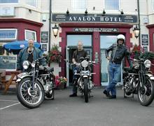 Motorcycle Tourism at the Avalon Hotel, Whitley Bay