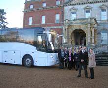 Spot Travel from Maidstone - with a SRT Buyer Fam group at Clandon House and Park - a National Trust site in Guildford
