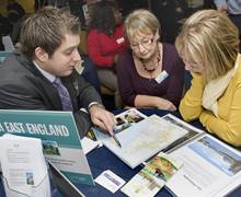 Alex Jacobs of Northern Secrets at a Group Buyer Roadshow in London 