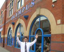 Olympus Fish and chip Restaurant, Bolton Town Centre - Owner Tasos - Superb and High Quality 'Food Destination' for Groups