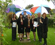 Crook Hall and Gardens - A Rainy Day for their Group Launch