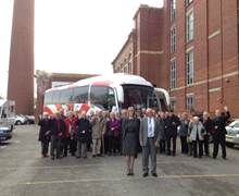 Happy Days Holidays Tour Buyers at Ena Mill Retail in Greater Manchester 